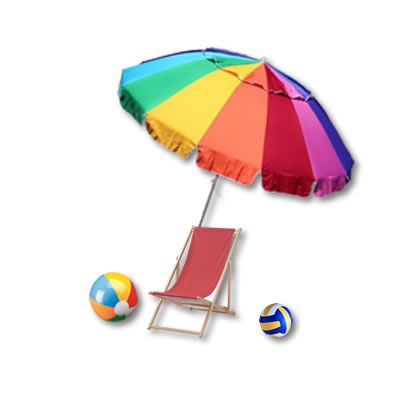 Umberella, Beach Chair, Volleyball & Beach Ball Rentals