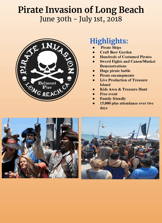 2018 Pirate Invation Sponsrship Opportunities
