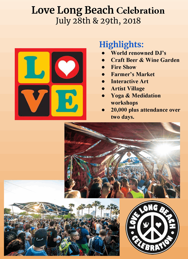 2018 Love long Beach Celebration Sponsrship Opportunities