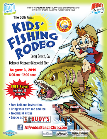 Kids' Fishing Rodeo - Friday August 3, 2019 - 8:00an to 12:00pm